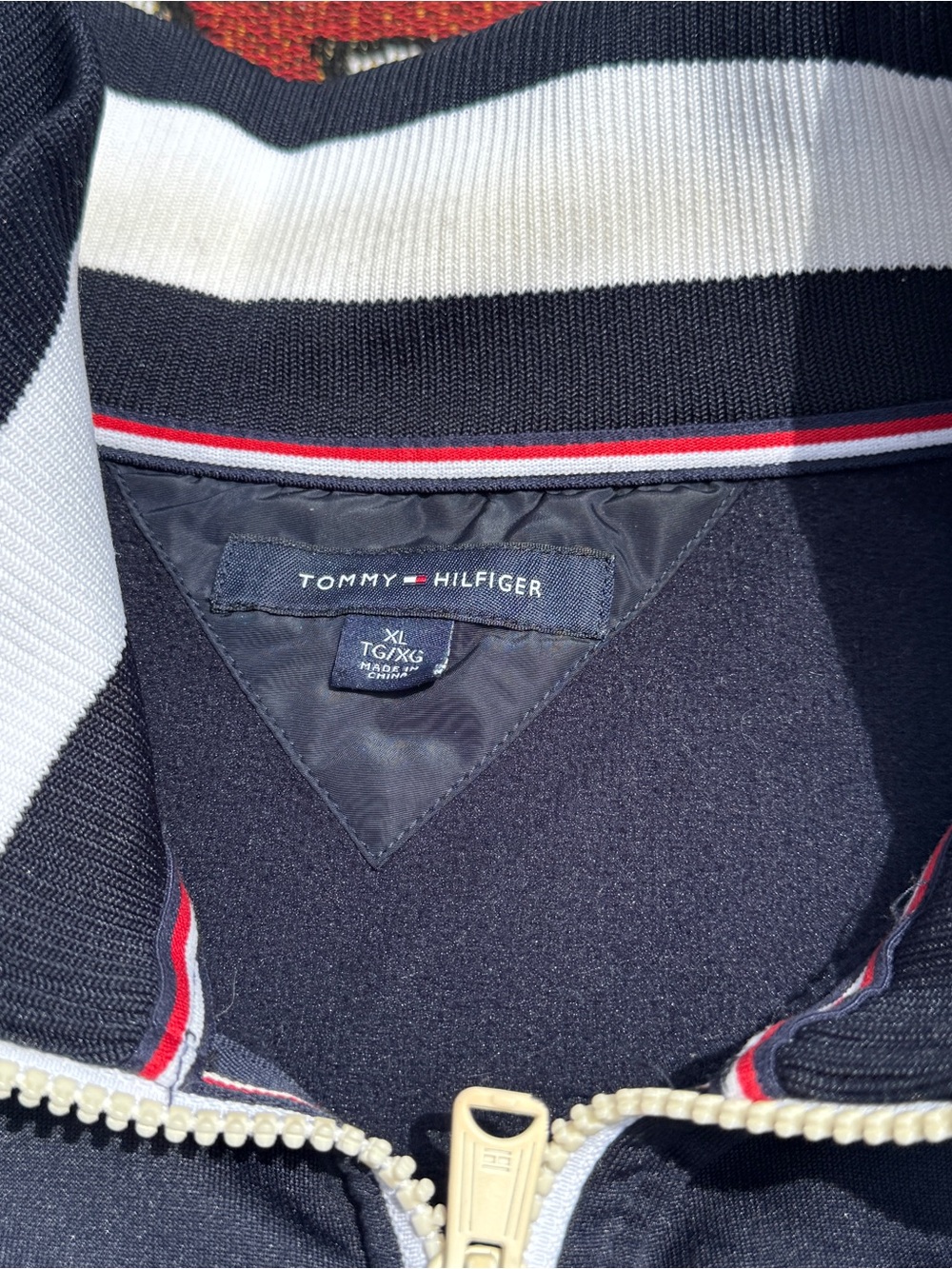 Tommy Hilfiger Men’s Navy Track Jacket - Picture 5 of 5